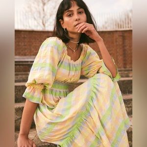 Damson Madder $108 Winifred Seersucker Dress 🌈